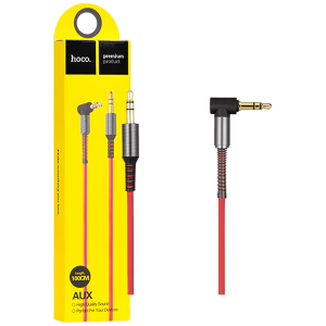 hoco. Audio kabl 3.5 mm, dužina 1.0 metar, crvena - UPA02 Spring Audio AUX, RD