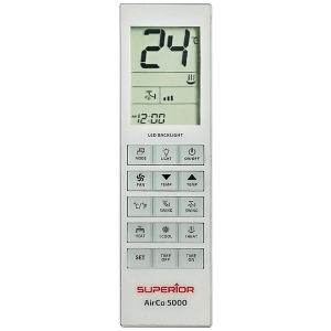 Superior Daljinski upravljač za klime, 5000 kodova, univerzalni - RC AirCo 5000in1
