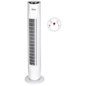 Zilan Ventilator stupni, daljinski upravljač, 45W, 80 cm, ±80° - ZLN3437