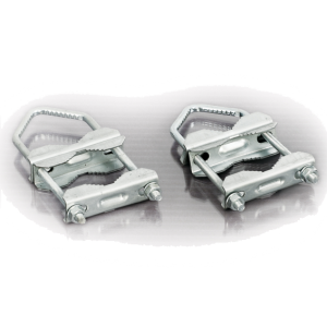 Falcom Šelna za cijev/stub, metalna, pocincana, set 2 kom. - SH-200