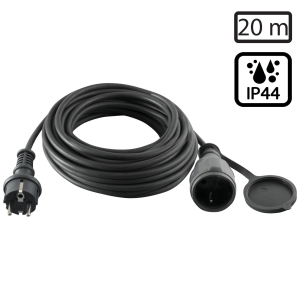home Produžni strujni kabl, gumirani, 1 utičnica, 20 m, H05RR-F - NV 5-20/G