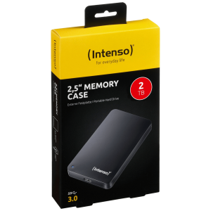 (Intenso) Eksterni Hard Disk 2.5", kapacitet 2TB, USB 3.0, Crna b - HDD3.0-2TB/Memory Case