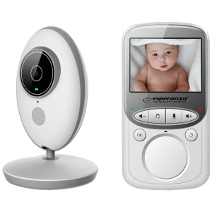Esperanza Baby monitor, 2.4" LCD, LED indikator, 2.4 GHz - EHM003
