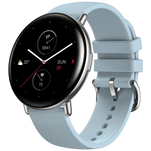 Amazfit SAT pametni, 1.28" AMOLED, vodootporan 5ATM,BT - Zepp E (round) Blue