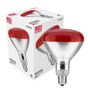 Avide Sijalica, 150W, E27, Infra Red, IP20 - ASIR27-150W-R