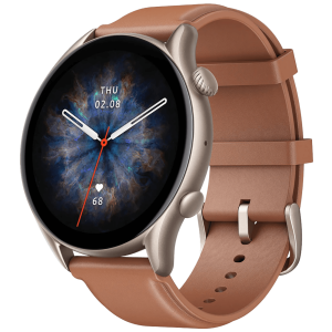Amazfit SAT pametni, 1.45" AMOLED, vodootporan 5ATM, BT - GTR 3 Pro Brown