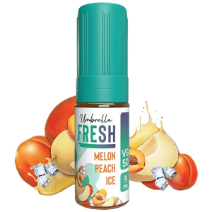 Umbrella Tekućina za e-cigarete, Melon Peach Ice 10ml, 4.5mg - Fresh VG50 Melon Peach 10ml,4.5mg