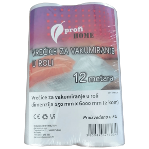 profi HOME Vrećice/Folije za vakumiranje u roli, 150 x 6000 mm, 2 kom - 453605