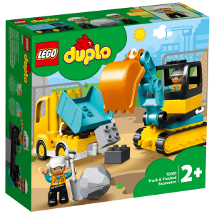 Lego Kamion i bager gusjeničar, LEGO Duplo