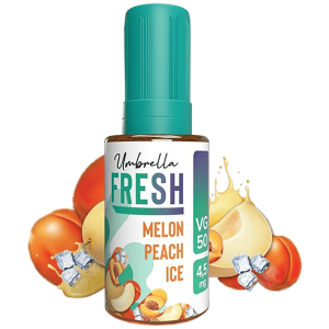 Umbrella Tekućina za e-cigarete, Melon Peach Ice 30ml, 4.5mg - Fresh VG50 Melon Peach 30ml,4.5mg