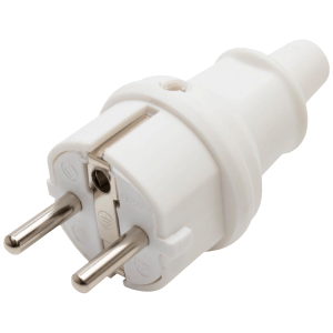 home Utikač strujni, schuko, ravni, gumirani, IP44 - NGD 03