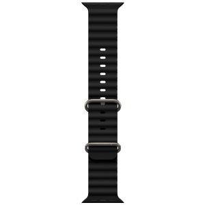 hoco. Silikonski remen za iWatch, 42/44/45/49mm, crna - iWatch WA12 Black