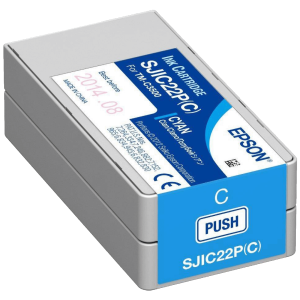 Epson Tinta za Epson TM-C3500, Cyan - SJIC22P(C)
