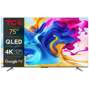 TCL Televizor Smart QLED 4K UltraHD 75", Google TV - 75C645