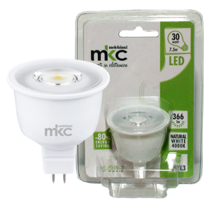 MKC Sijalica, LED 7.5W, 4000K,12V DC, prirodno bijela svjetlost - LED MR1638 GU5.3/7.5W-N