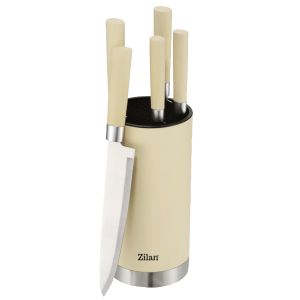 Zilan Noževi, set sa stalkom, 6/1, Retro - ZLN1610