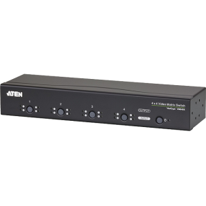 Valueline VGA switch, 4 x 4 audio/video + RS232 - VM0404-AT-G