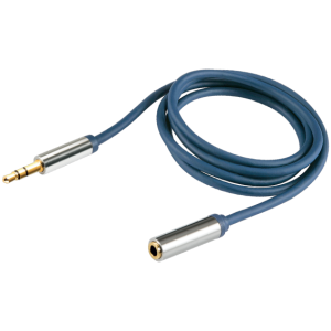 home RCA stereo kabl,3.5mm muški, 3.5mm ženski,prem.kv., 2.5met - A 54-2.5M