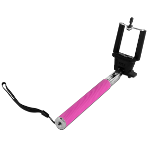 MS Selfiestick za smartphone, rozi - MSI BT SELFIE