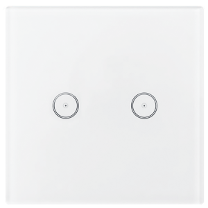 Amiko Home Prekidač, zidni, za dva uređaja - SMART SWITCH 2 CH