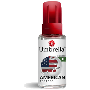 Umbrella Tekućina za e-cigarete, American Tobacco 30ml, 9mg - UMB30ml American 9 mg