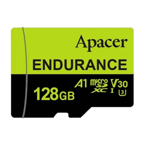 Micro SD card Apacer 128 GB Apacer Endurance microSDXC Read/Write up to 100 MB/s AP128GEDM1D05-R