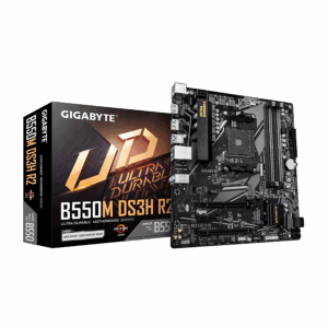Gigabyte MB B550M DS3H R2 AM4; 4xDDR4; 2xM.2; 4xSATA; 6XUSB; DP; HDMI; PS/2; mATX