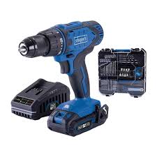 Scheppach aku bušilica odvijač sa 74 komada pribora IXES C-DTB74/1-X – Kit