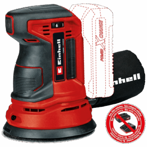 Einhell Aku ekscentrična brusilica, bez baterije - PXC Aku TE-RS 18 Li - Solo