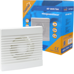 home Aspirator ugradbeni za ventilaciju 158x158mm - EV 100/S