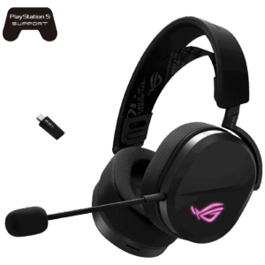 Asus Bežične gaming slušalice, RGB, Bluetooth i USB-C - ROG Pelta