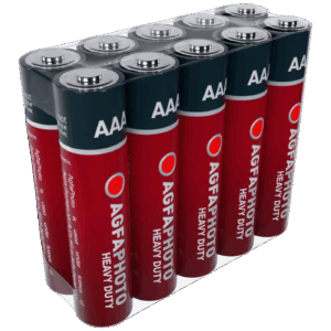 Agfa Baterija Zinc-Carbon, AAA, 1.5 V, blister 10 kom. - AAA SHRINK S2x5