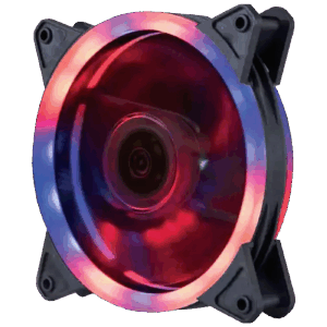 Zeus Ventilator za kućište, RGB, 120 mm - Case Cooler 120x120 Dual Ring RGB