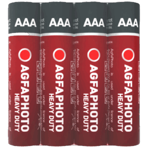 Agfa Baterija Zinc-Carbon, AAA, 1.5V pak. 4 komada - AAA SHRINK S4