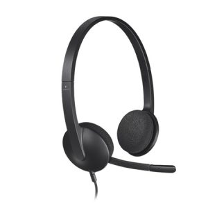 Slušalice sa mikrofonom, Logitech H340, USB, Noise-canceling Rotating microphone, 981-000475/509