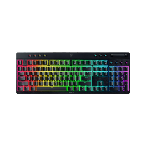 Tastatura Razer BlackWidow V4 Low-profile HyperSpeed - Wireless Low-Profile Mechanical Gaming Green Clicky Switch US FRM RZ03-05270100-R3M1