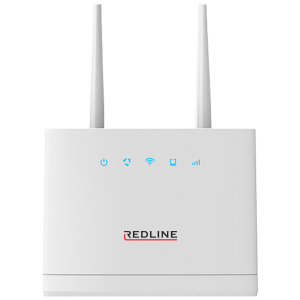REDLINE Wireless N Router, 4G LTE, 2 port, 300 Mbps, 2 x MiMO antena - LTE-12