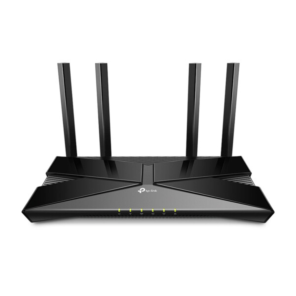 ROUTER TP-Link ARCHER AX53 AX3000 Dual-Band Wi-Fi 6 RouterSPEED: 574 Mbps at 2.4 GHz + 2402 Mbps at 5 GHz SPEC: 4× Antennas, 1× Gigabit WAN Port + 4×