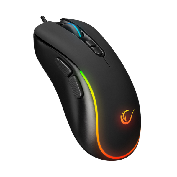 Miš gaming RAMPAGE SMX-R47 X-Jammer V2 USB Black RGB Light 12800 DPI 1000 Hz, 35086