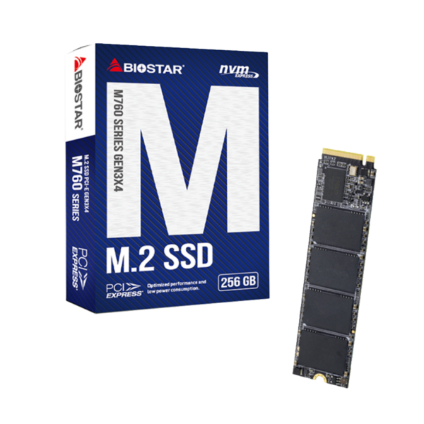 SSD BIOSTAR M.2 NVMe M760-256GB