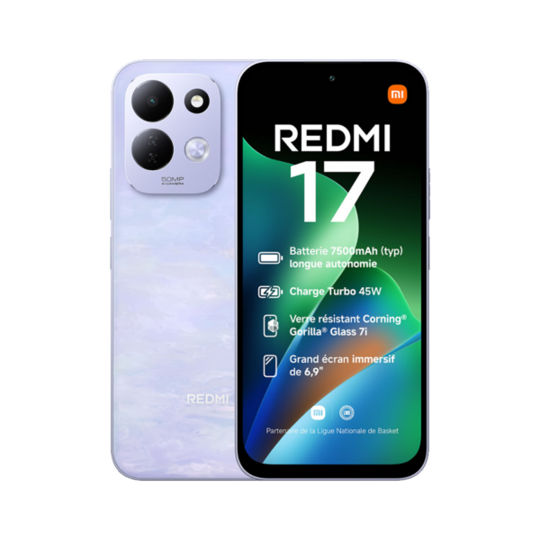 Mobitel XIAOMI Redmi 17 NFC Dual Sim 128GB 4GB,Lotus Purple