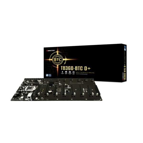 MB BIOSTAR TB360-BTC D+, Intel B360, Socket 1151, GbE