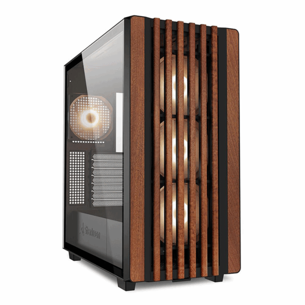 Kućište SHARKOON gaming, Rebel C70G RGB ATX Black, ventilator 4x120mm