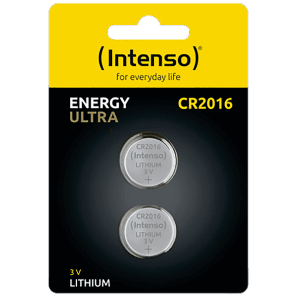 (Intenso) Baterija litijska, CR2016/2, 3 V, dugmasta, blister 2 kom