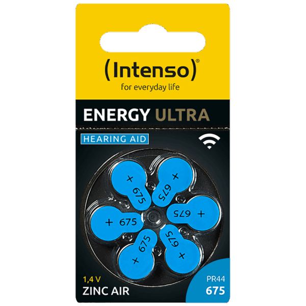 (Intenso) Baterija, A675/PR44,1.45 V, pakiranje 6 kom
