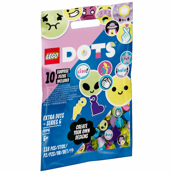 Lego Dodatne TAČKICE – serija 6, LEGO Dots - Dodaci DOTS - Serija 6