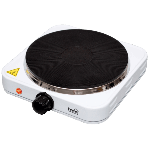 home Električno kuhalo, 1 ploča - 18 cm, 1500 W, bijela - HG R 01/WH