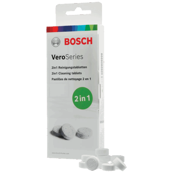 Bosch Tablete za čišćenje kafe aparata, 2u1 - TCZ8001A