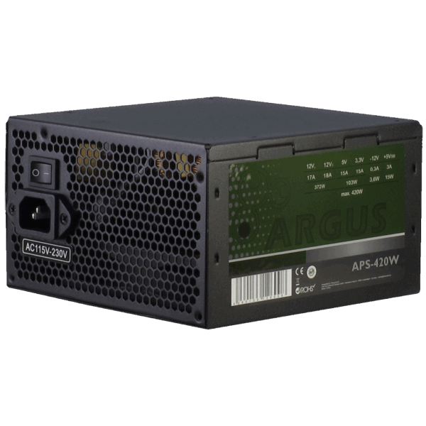 Inter-Tech Napojna jednica za PC, ATX, 420W - Argus APS-420W