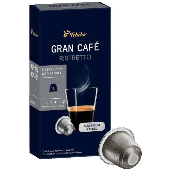 Tchibo Kapsule Gran Café Ristretto za Nespresso aparate, 10/1 - Gran Café Ristretto 10/1